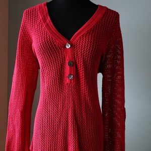 Chico's loose weave sweater L (Chico's 2)